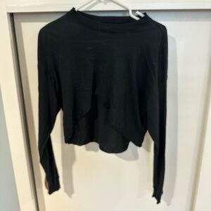 Urban Outfitters Black Long Sleeve Top